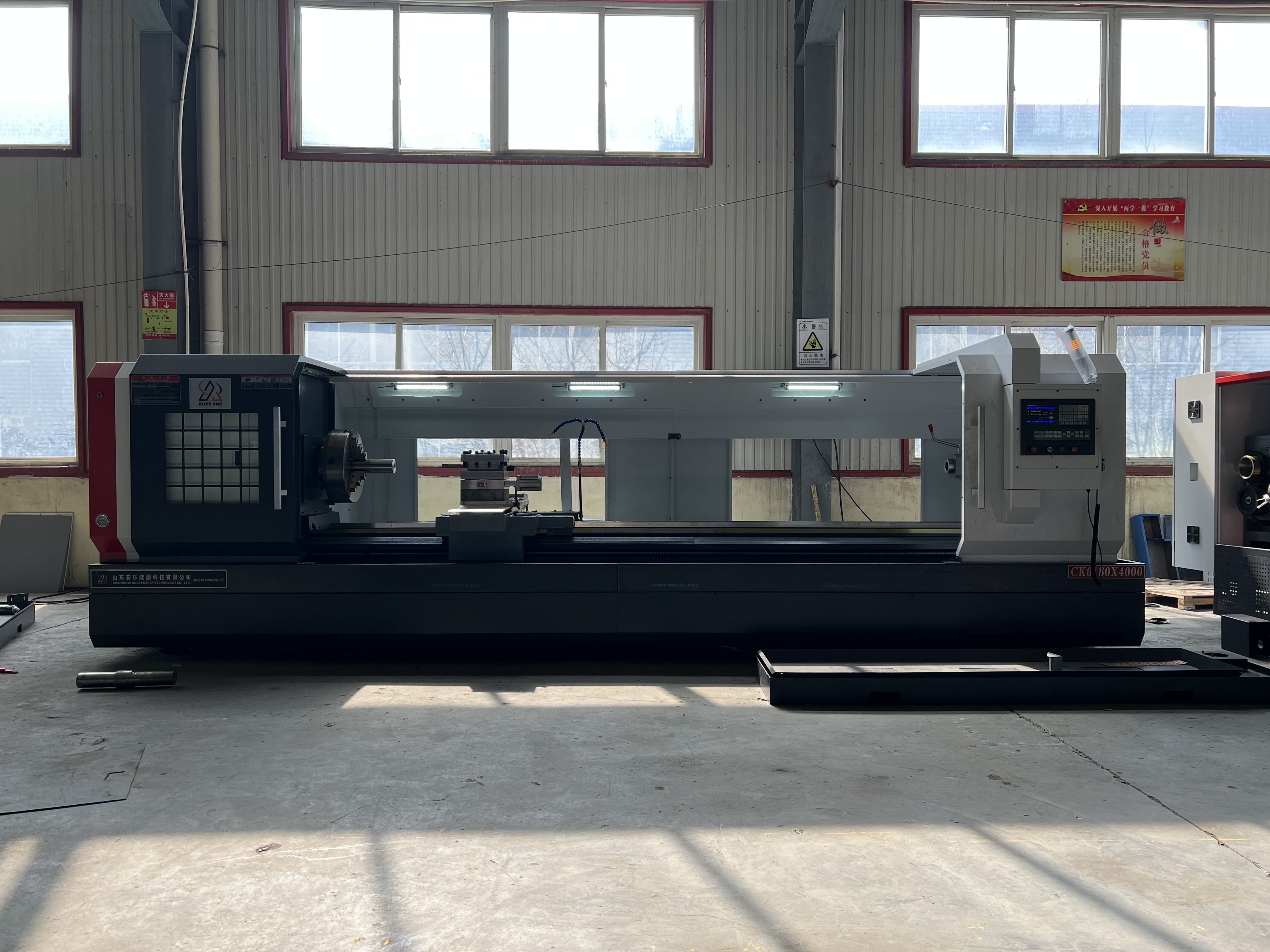 Torno CNC grande de alta precisión ALCK6180X4000