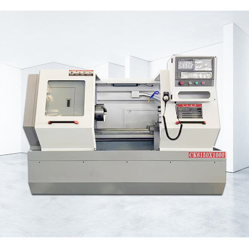 Horizontal Turning Lathe CK6150 Flat Bed CNC Lathe Machine