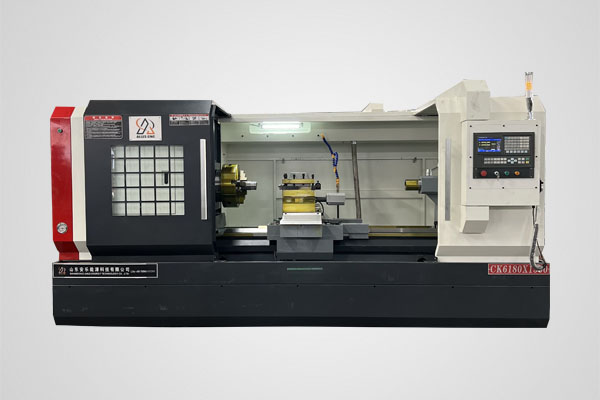The ALCK6180 CNC lathe is a heavy-duty precision CNC machine tool featuring large specification