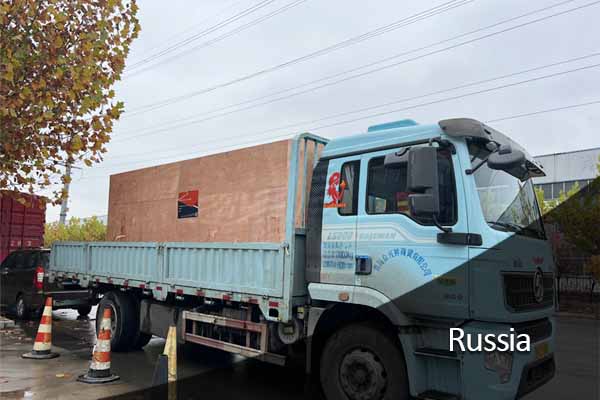 El torno ALCW61100x300 ya fue enviado a Rusia.