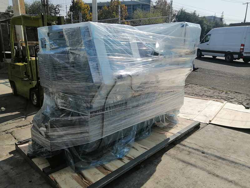 Mexico customer received CNC lathe CK6140x750