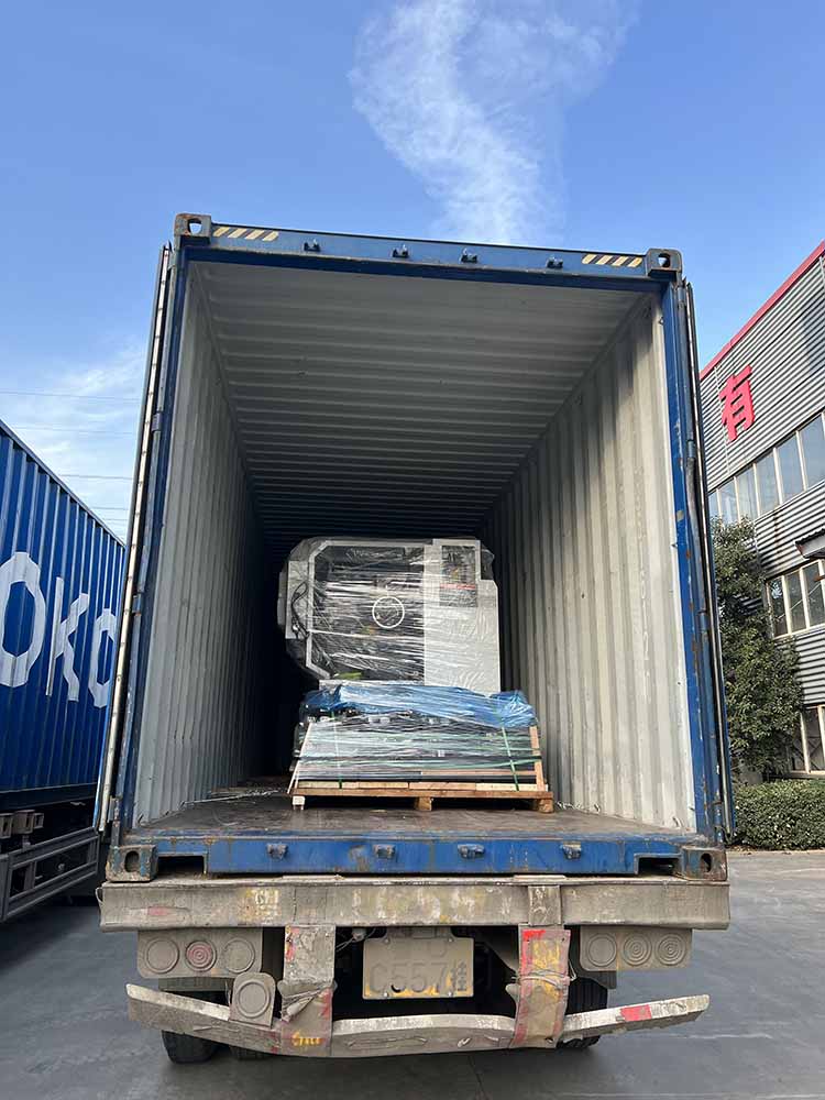 El torno CNC CK6150 ya ha sido enviado a Rusia.