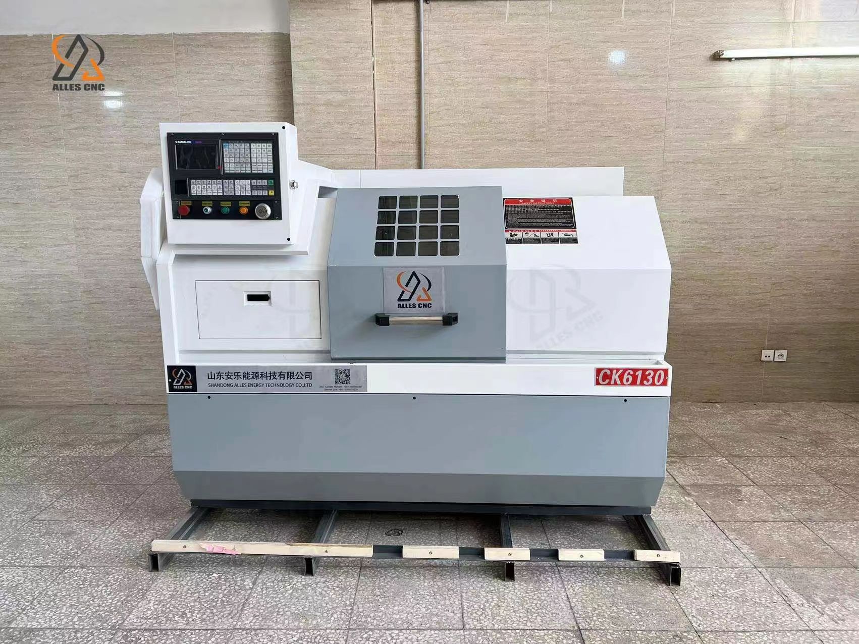 Iran customers received CNC lathes ALCK6130 and ALTCK46A