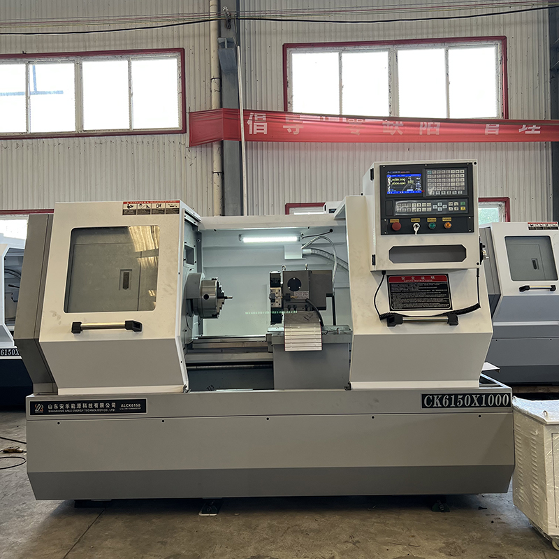 CNC lathe CK6150x1000 is used in Brazil customer factory