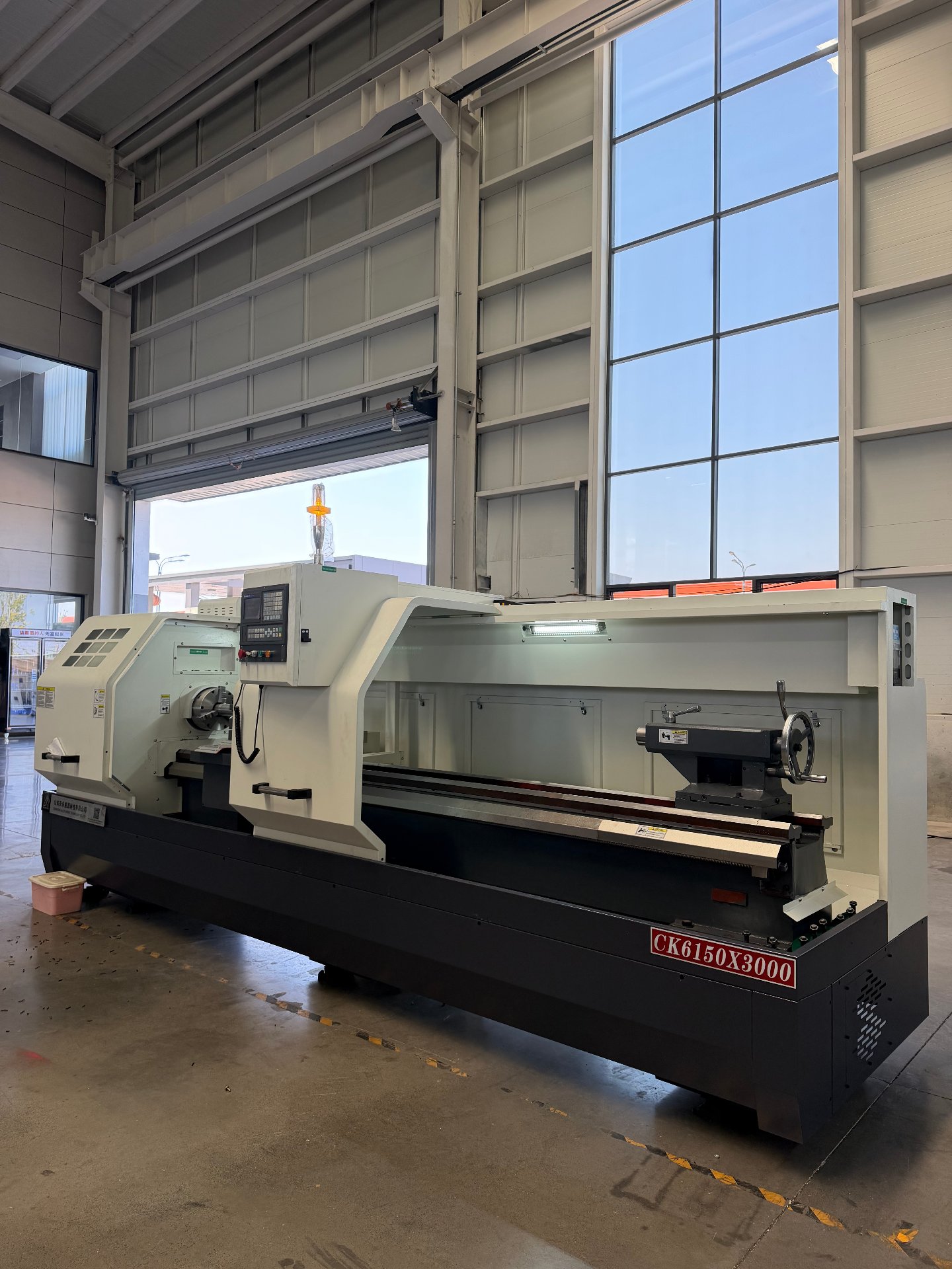 ALCK6150x3000 CNC lathe prepared and packed for shipment to Russia