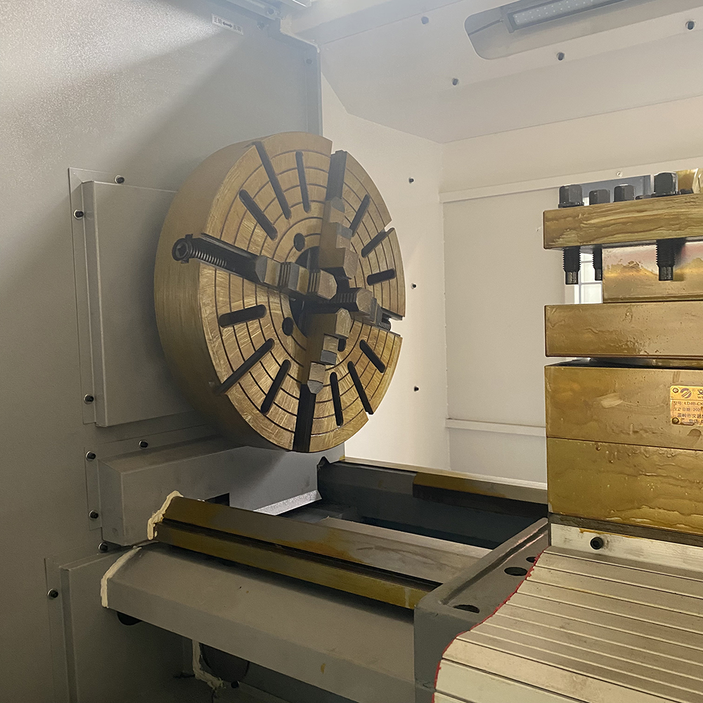 Torno pesado CNC de gran calibre de alta calidad CK6180