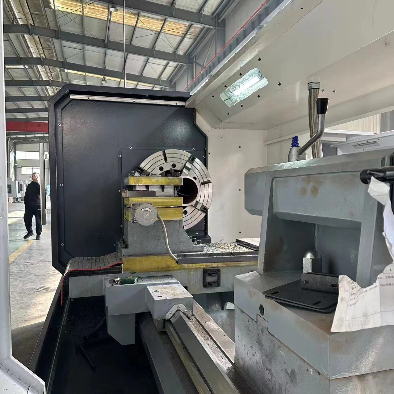 QK1322 CNC مخرطة الأنابيب الخيط أداة آلة