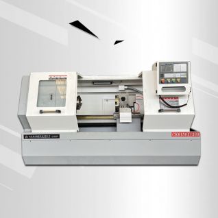 Máquina de torno CNC de cama plana horizontal CK6150